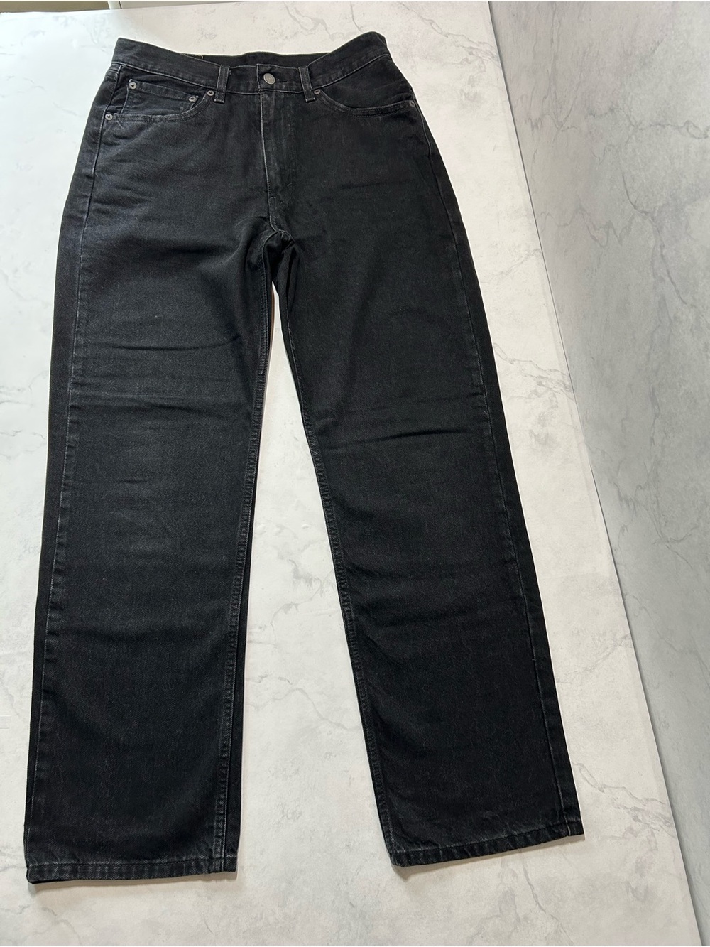 Levi’s 565 Loose Straight Jeans Men’s 31x32 Black Denim